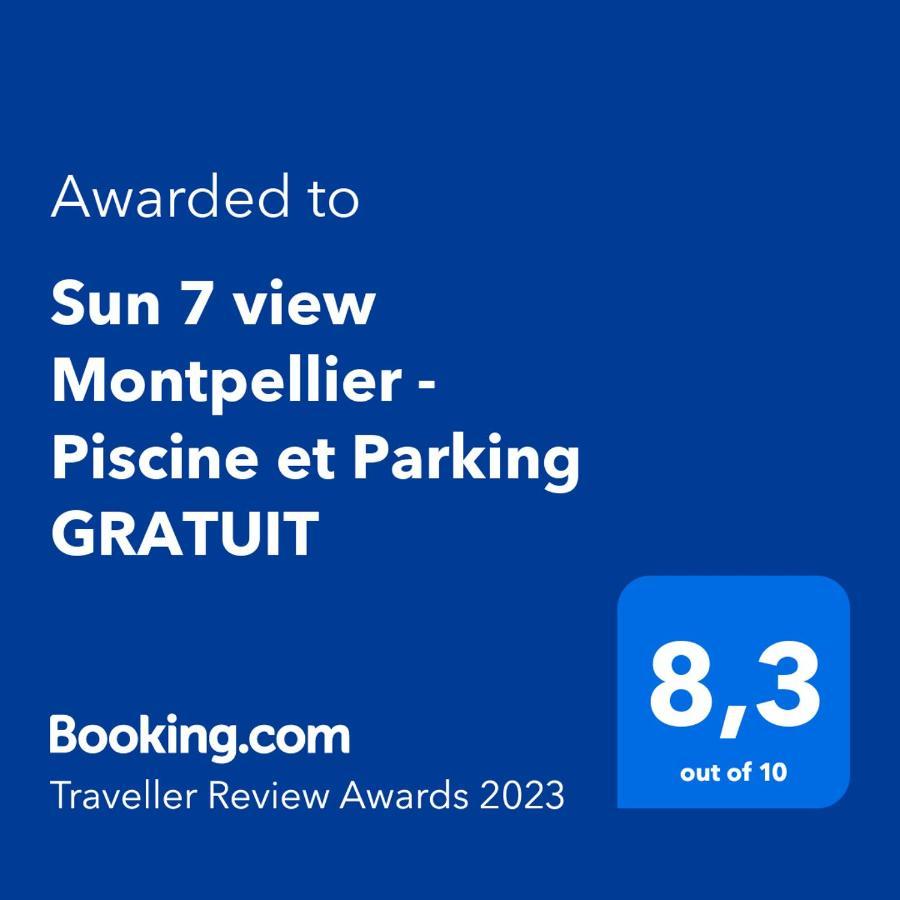Apartment Sun7 View Montpellier Piscine Parking Gratuit Grabels